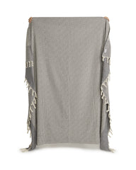 Ozoola diamond family beach blanket in deep blue